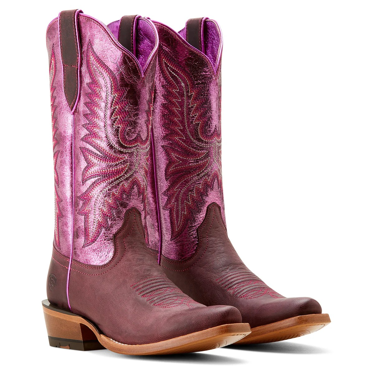 Ariat Women's Futurity Flash Western Boot - Crimson Grape