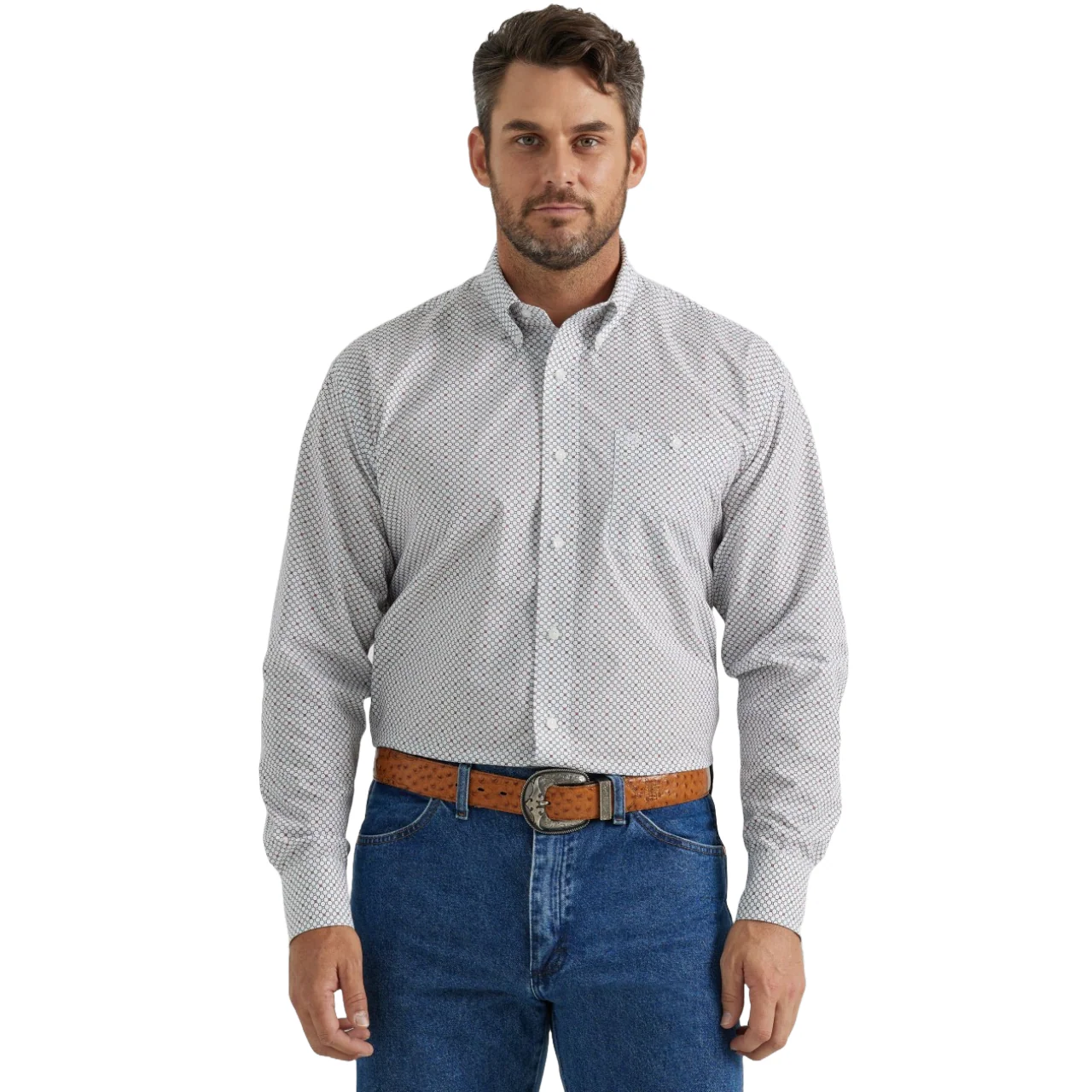 Wrangler Men's Classic Long Sleeve Shirt