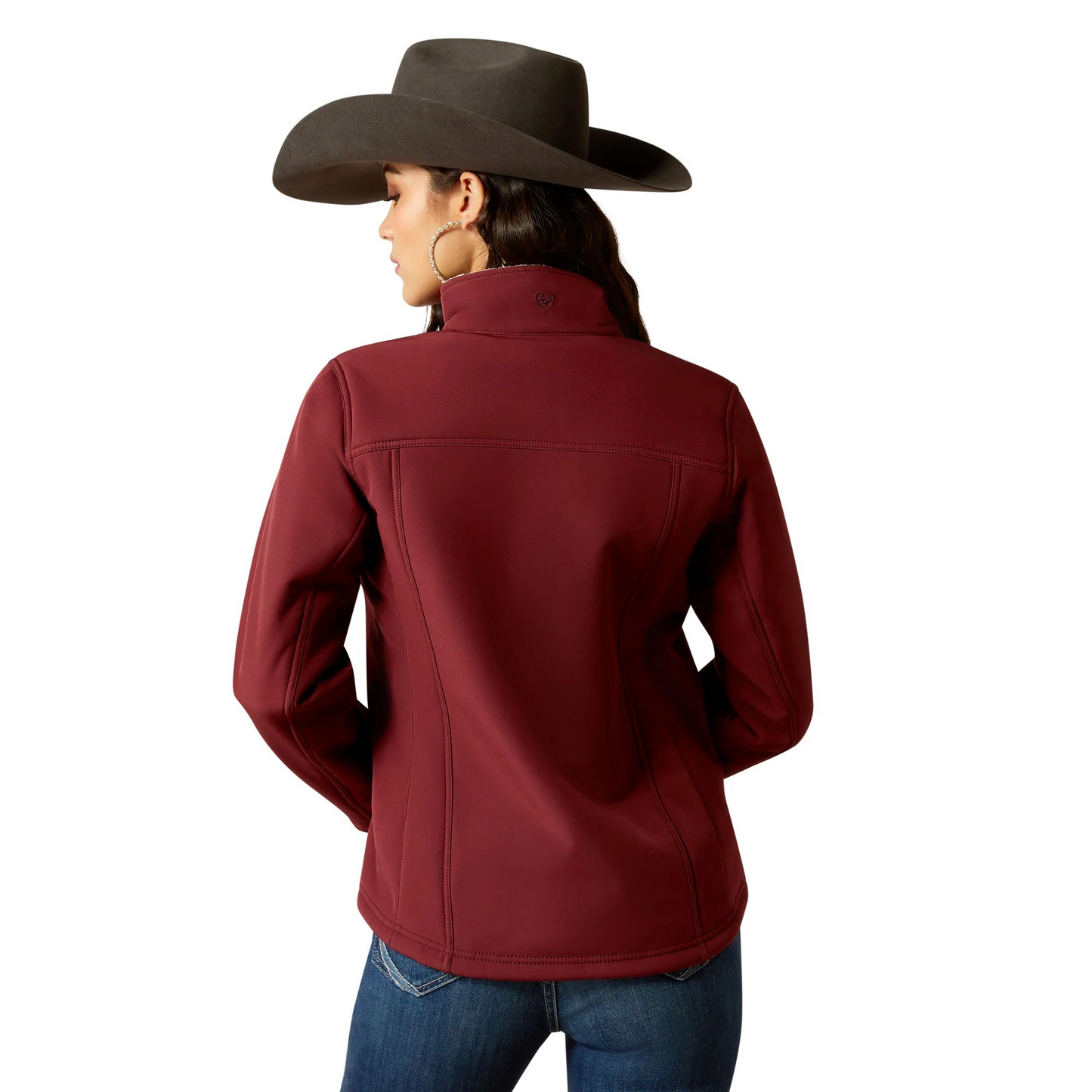 Ariat Women's Berber Back Softshell Jacket - Tawny Port