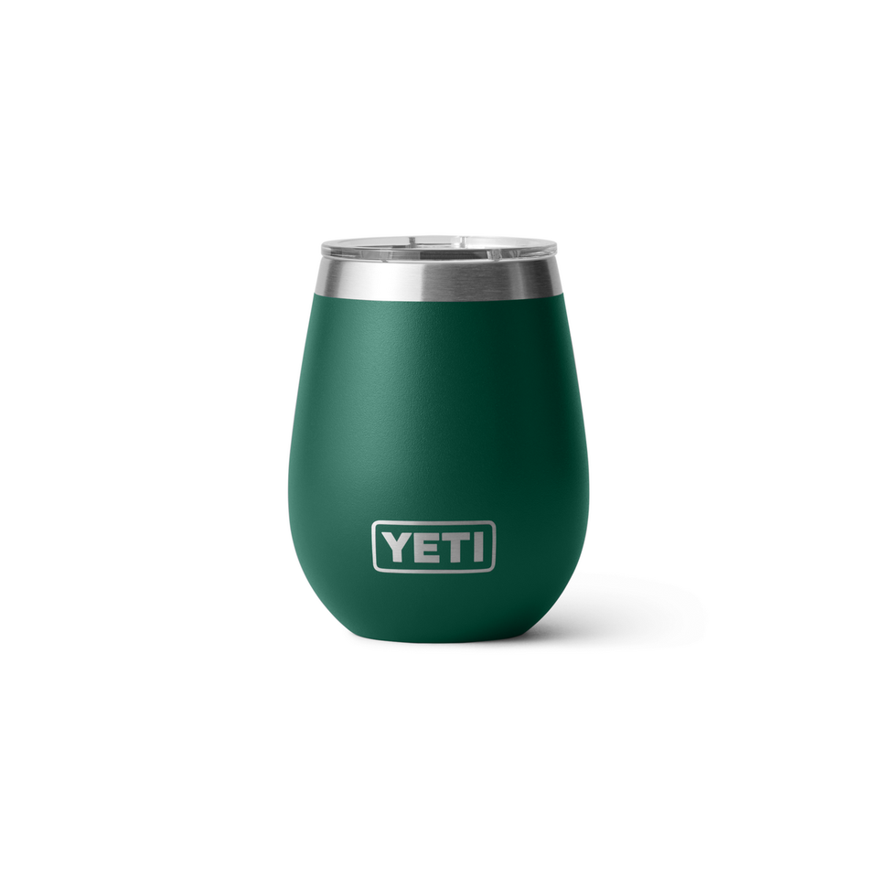 Yeti Rambler 295ml Wine Tumbler w/Magslider Lid - Black Forest Green