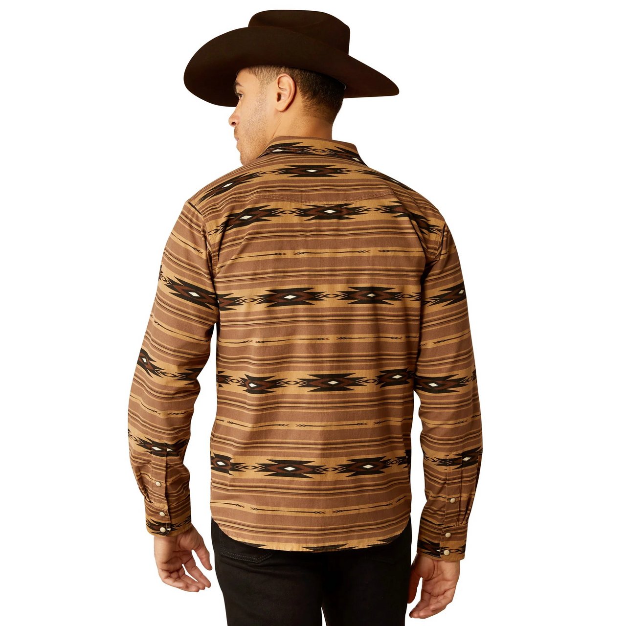 Ariat Men's Hobart Retro Fit Shirt- Pine Bark