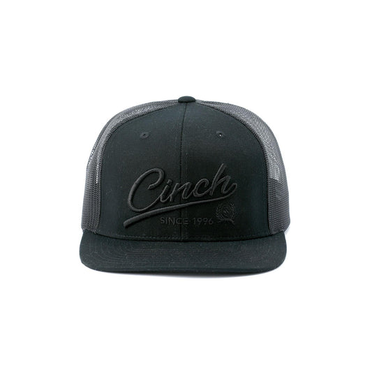 Cinch Mens Trucker Cap- Black