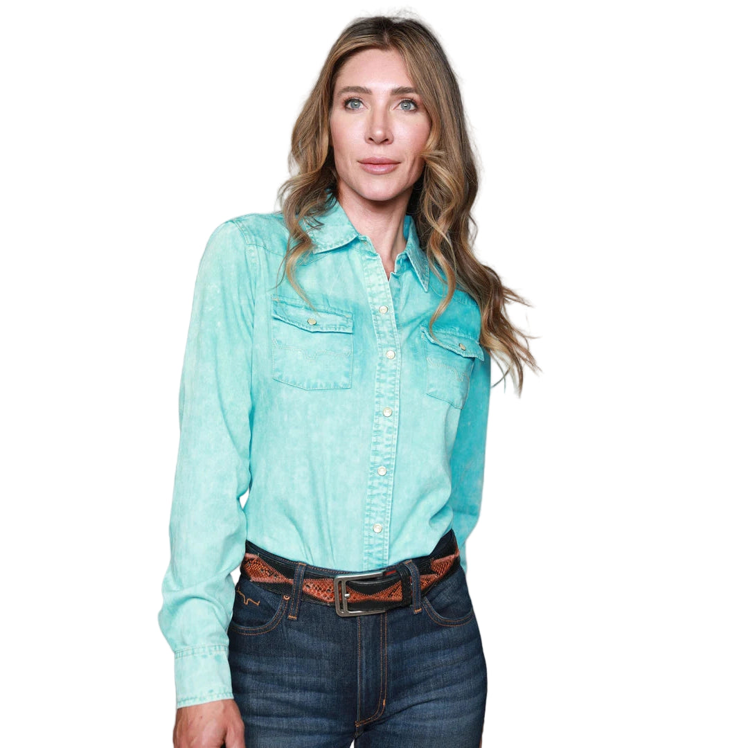 Kimes Women's KC Tencel Long Sleeve Shirt