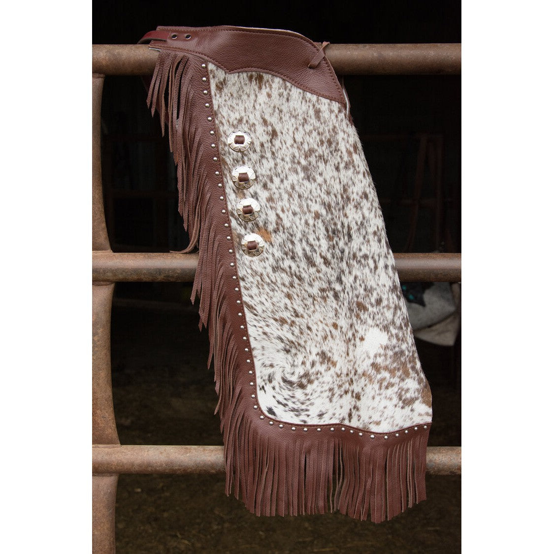 K Bar J Kids Chinks - Cowhide - Irvine Tack & Western Wear