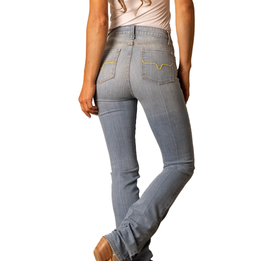 Kimes Women's Sarah High Rise Slim Bootcut Jeans - Light Wash - Irvine Tack & Western Wear