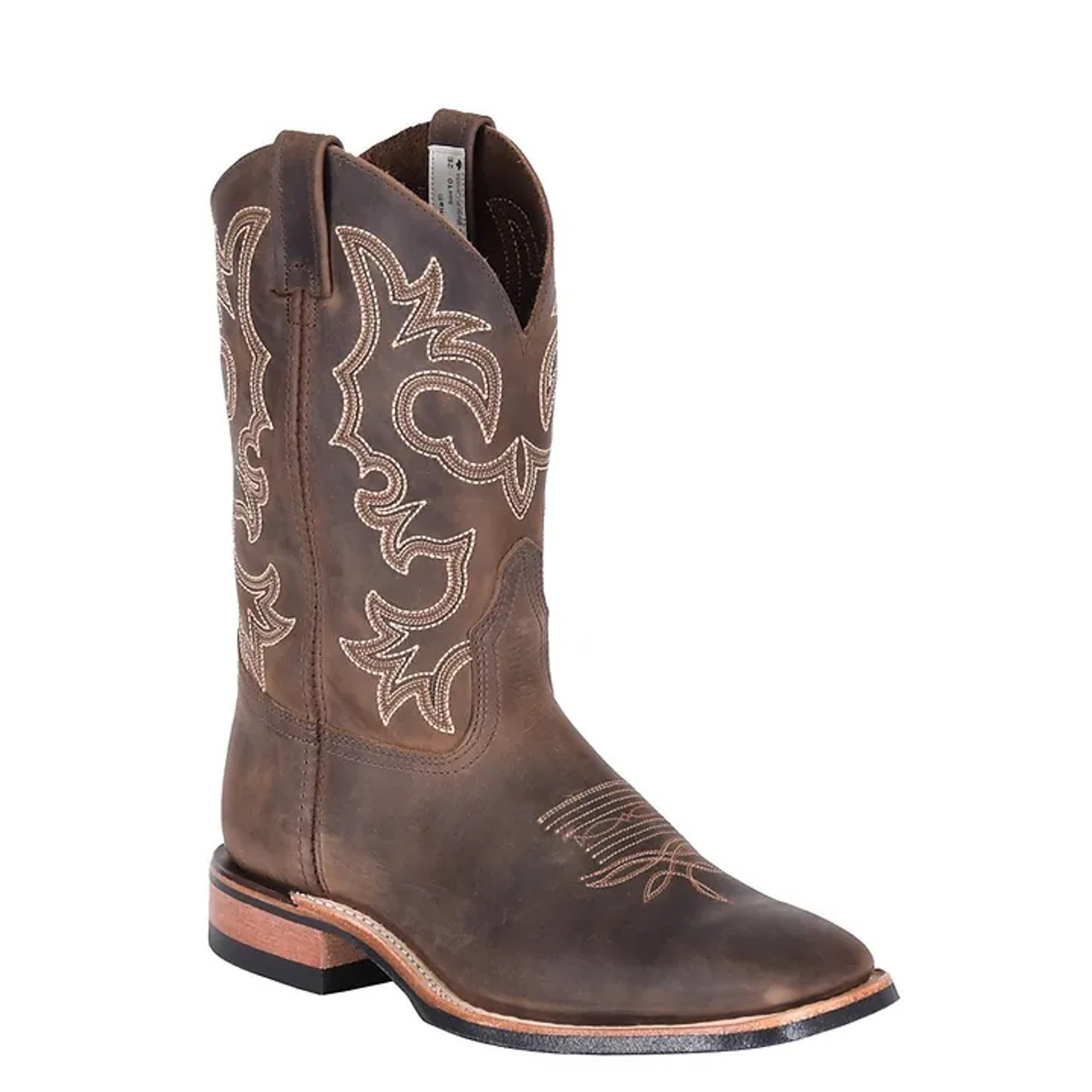 Brahma Men's Ranchman Roper Boot - Arizona Cafe/Barcelona Brown