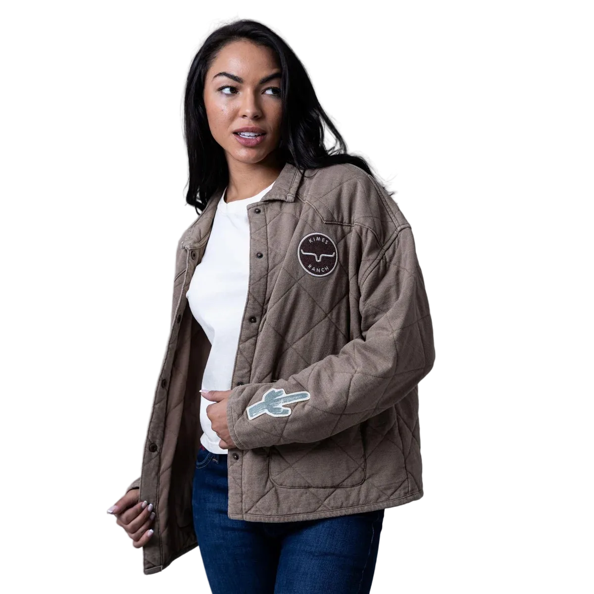Kimes Women's Rincon Throw Jacket - WW Brown