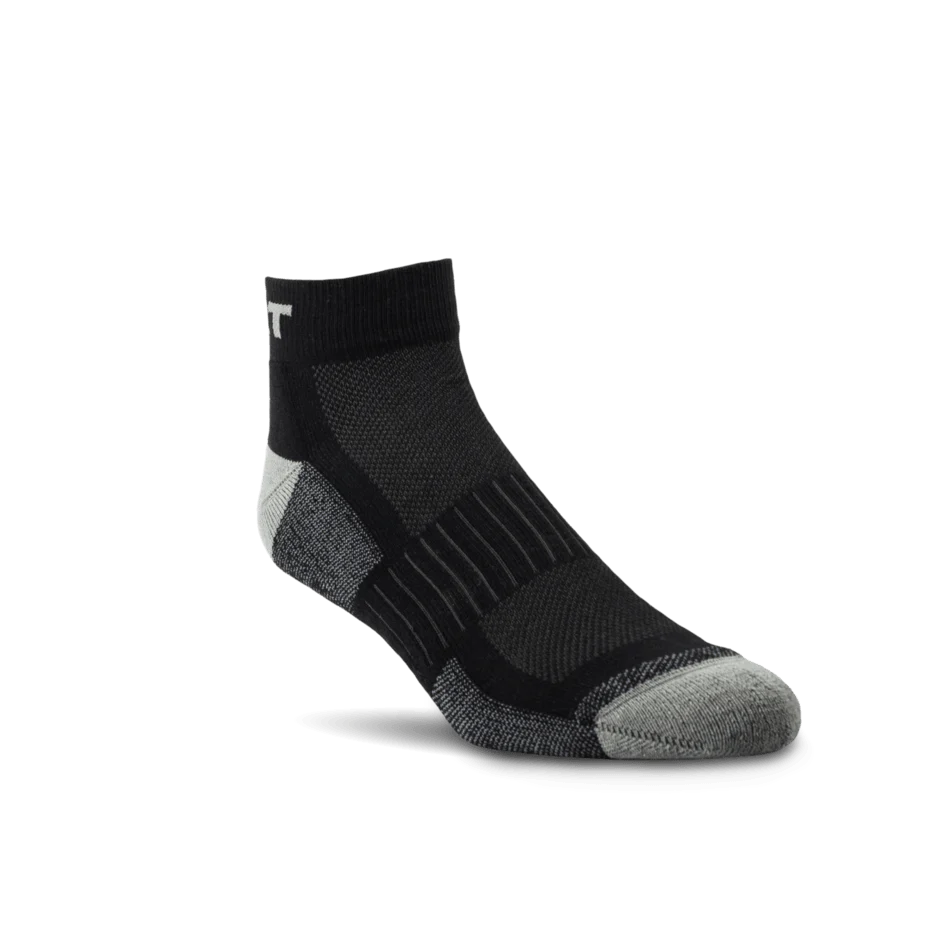 Ariat Unisex TEK Series High Performance 1/4 Work Crew Socks - 3-Pairs