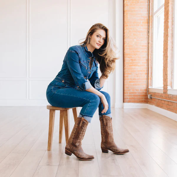 Lane Boots Women's Lexington Boot-Burnt Carmel