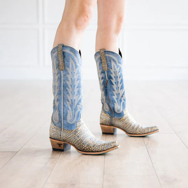 Lane Boots Womens Skylight Boot-Gilded Denim