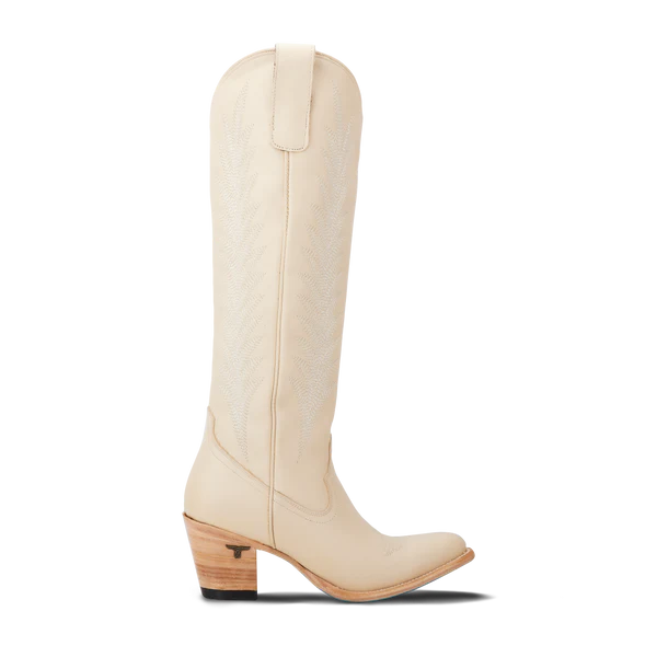 Lane Boots Women's Jentry Knee High Boots- Pale Ivory