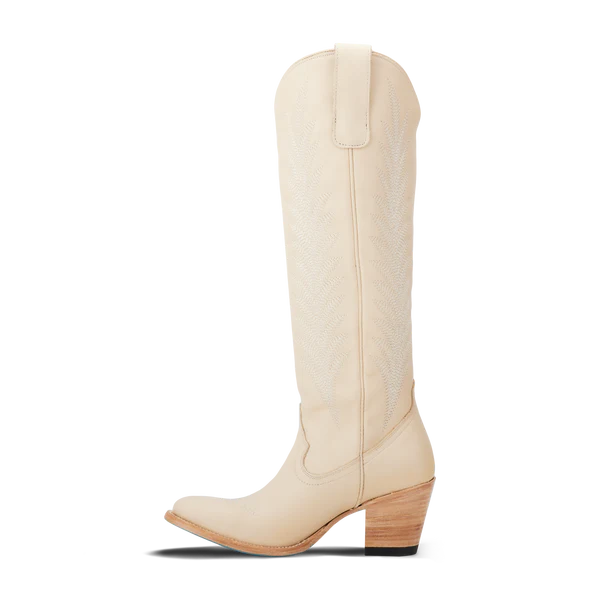 Lane Boots Women's Jentry Knee High Boots- Pale Ivory