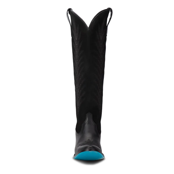 Lane Boots Women's Jentry Knee High Boots - Soft Black Suede