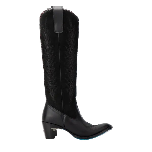 Lane Boots Women's Jentry Knee High Boots - Soft Black Suede