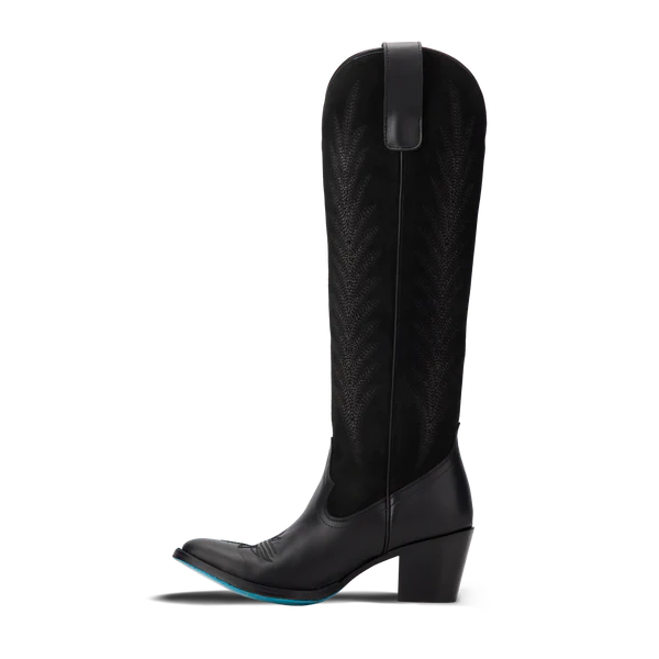 Lane Boots Women's Jentry Knee High Boots - Soft Black Suede