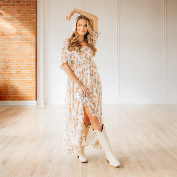 Lane Boots Women's Plain Jane Boot- Pale Ivory