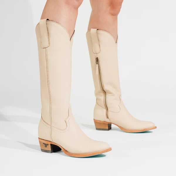 Lane Boots Womens Plain Jane Boot- Pale Ivory