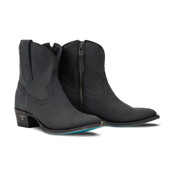 Lane Boots Women's Plain Jane Bootie- Matte Black