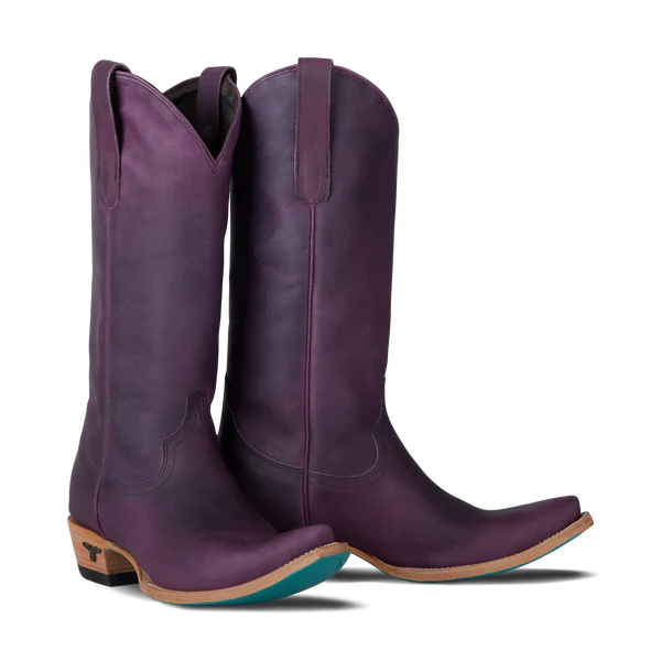 Lane Women's Emma Jane Cowgirl Boot- Midnight Orchard