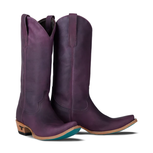Lane Women's Emma Jane Cowgirl Boot- Midnight Orchard