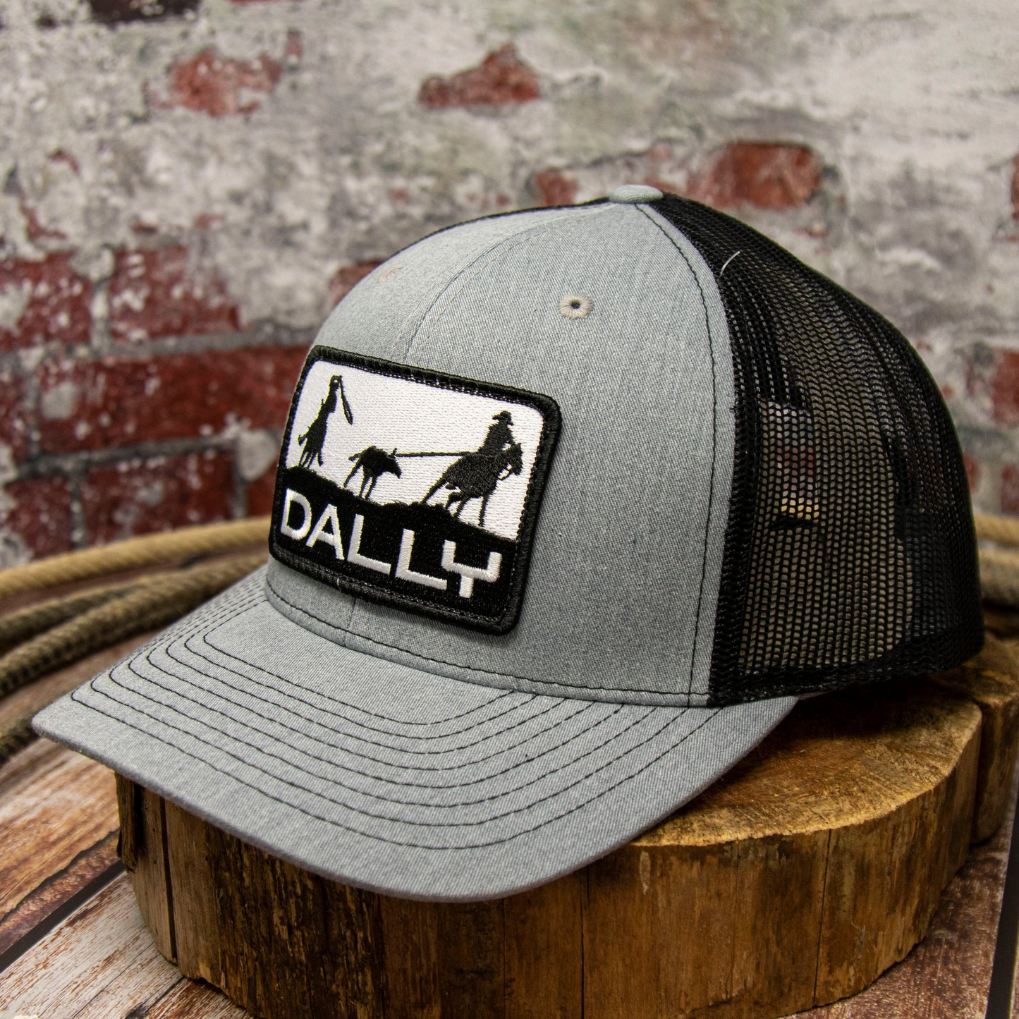 Dally Up Caps Embroidered Roping Front Patch - Multiple Colors