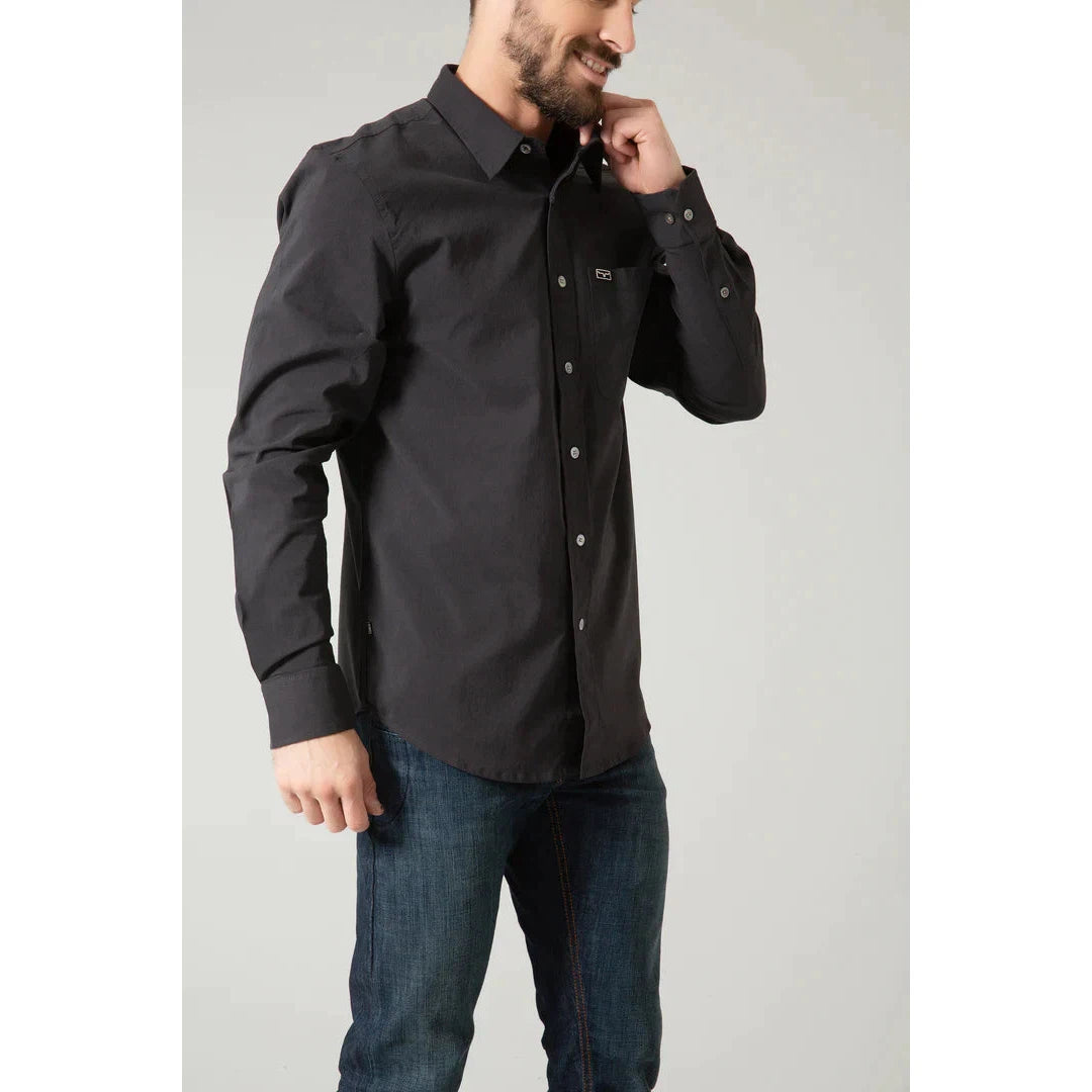 Kimes Men's Linville Long Sleeve Dress Shirt - Multiple Colours