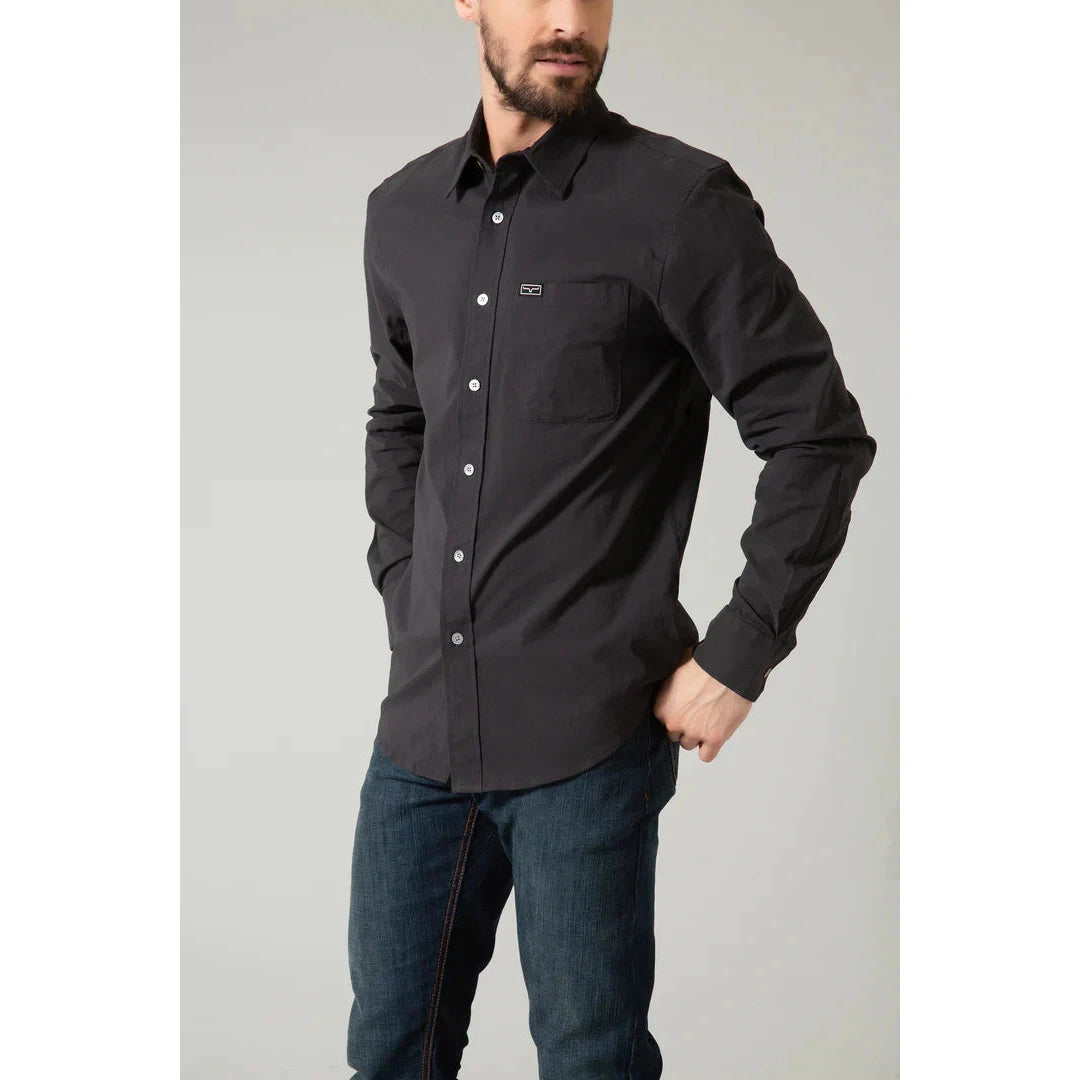 Kimes Men's Linville Long Sleeve Dress Shirt - Multiple Colours