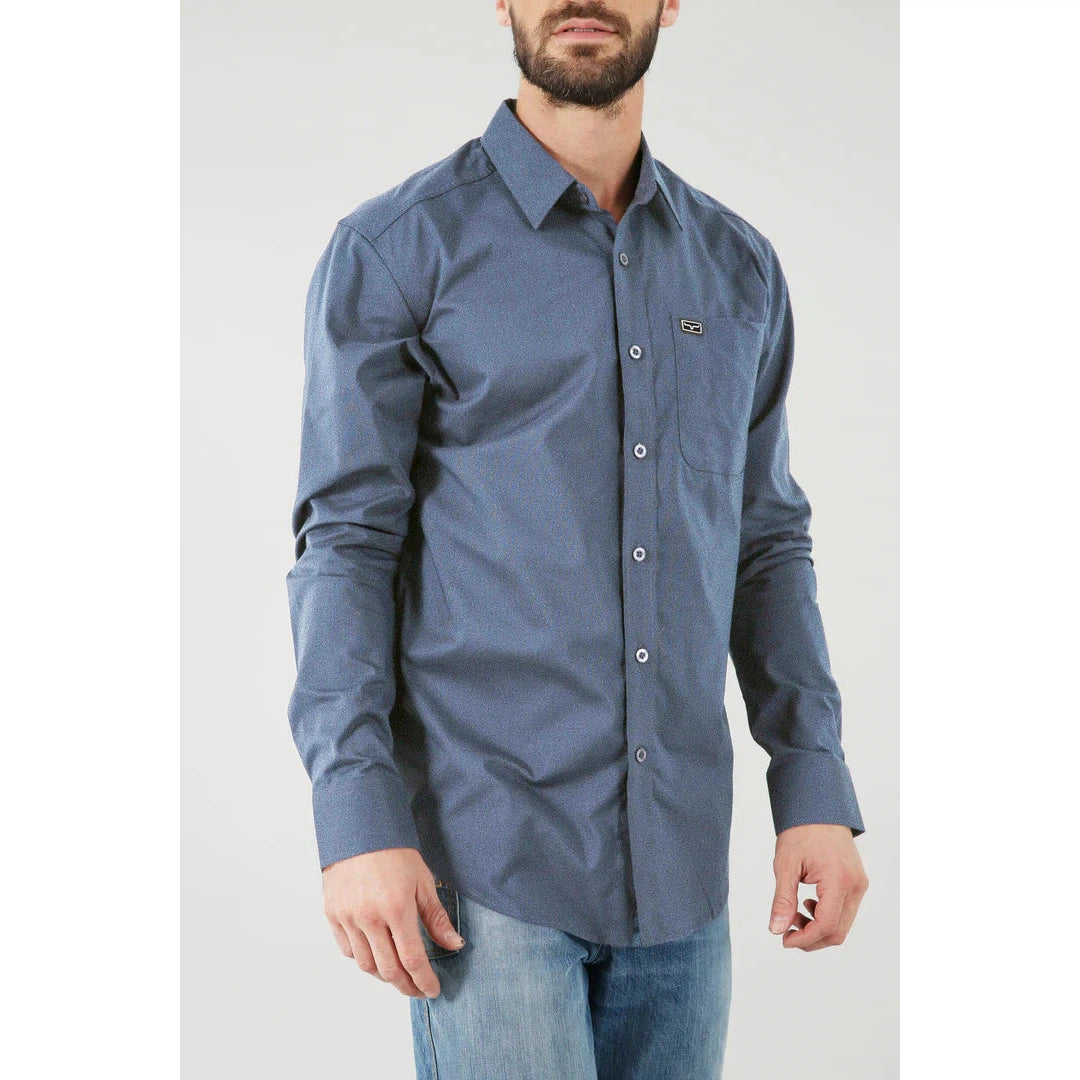 Kimes Men's Linville Long Sleeve Dress Shirt - Multiple Colours