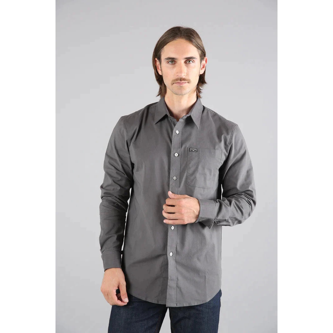 Kimes Men's Linville Long Sleeve Dress Shirt - Multiple Colours