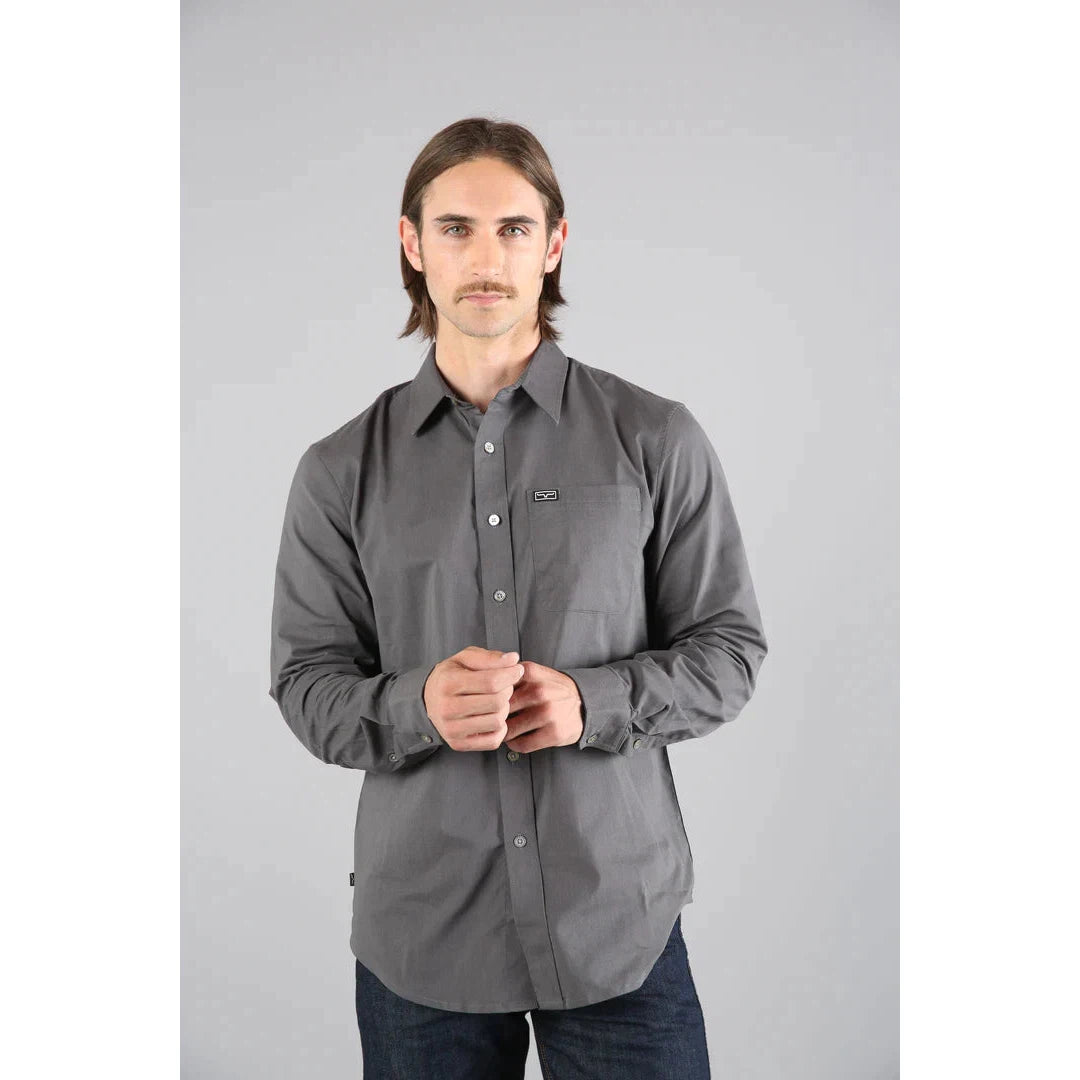 Kimes Men's Linville Long Sleeve Dress Shirt - Multiple Colours