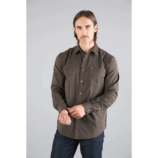 Kimes Men's Linville Long Sleeve Dress Shirt - Multiple Colours