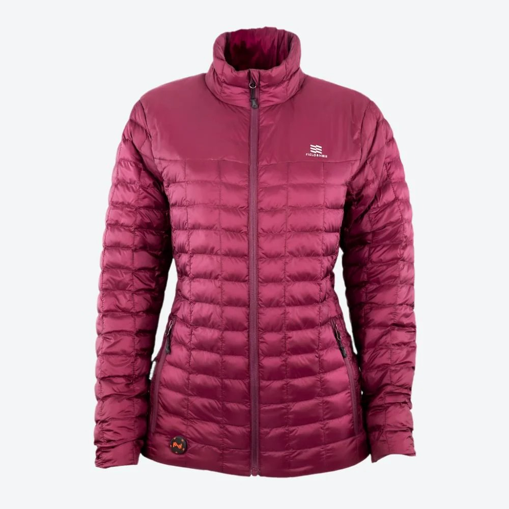 **Fieldsheer Women's Back Country Heated Jacket - Burgundy