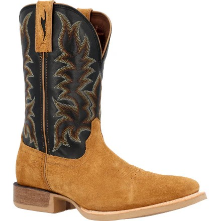 Durango Men's Rebel Pro Black Western Boots - Harvest Wheat/Black