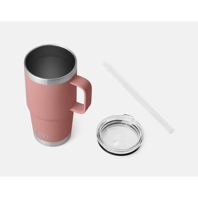 Yeti Rambler 739ml Straw Mug - Sandstone Pink