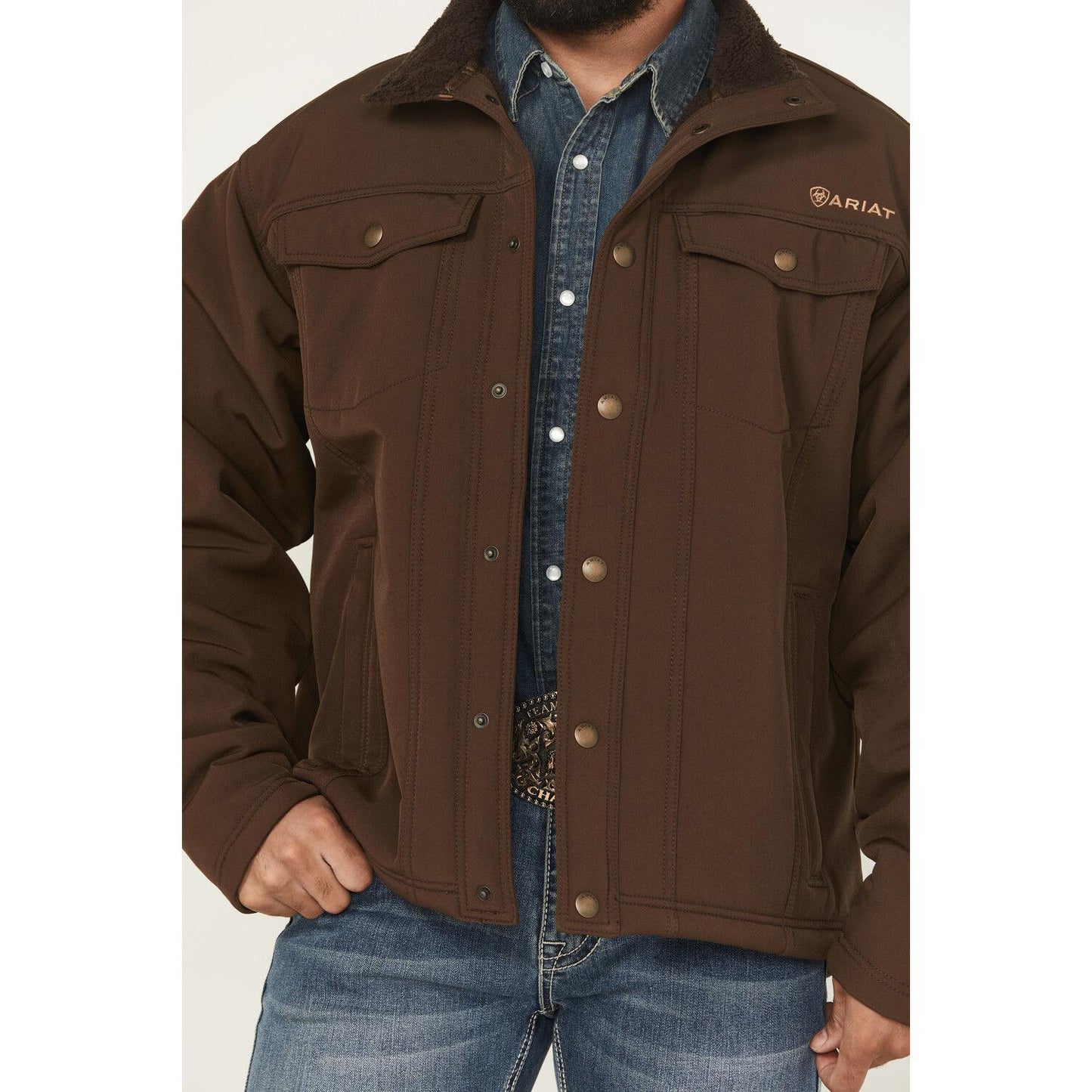 Ariat Men's Vernon Sherpa 2.0 Jacket - Dark Brown