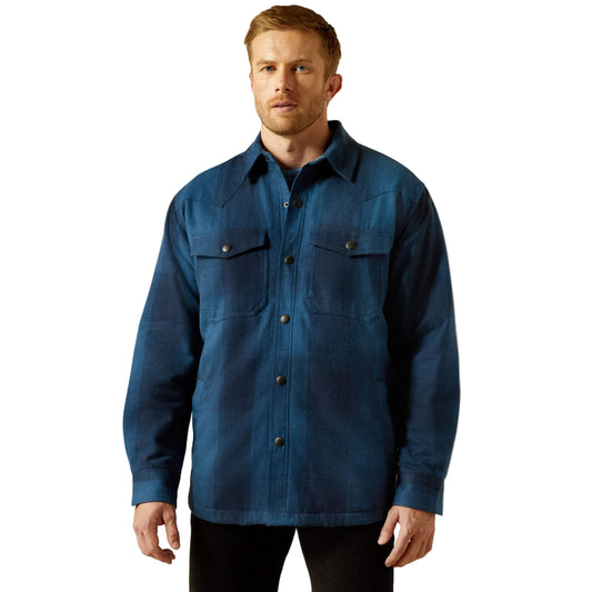 Ariat Men's Retro Shirt Jacket - Navy