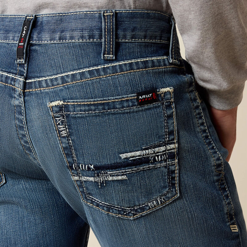 Ariat Men's FR M7 DuraStretch Adkins Straight Leg Jeans - Slate Wash