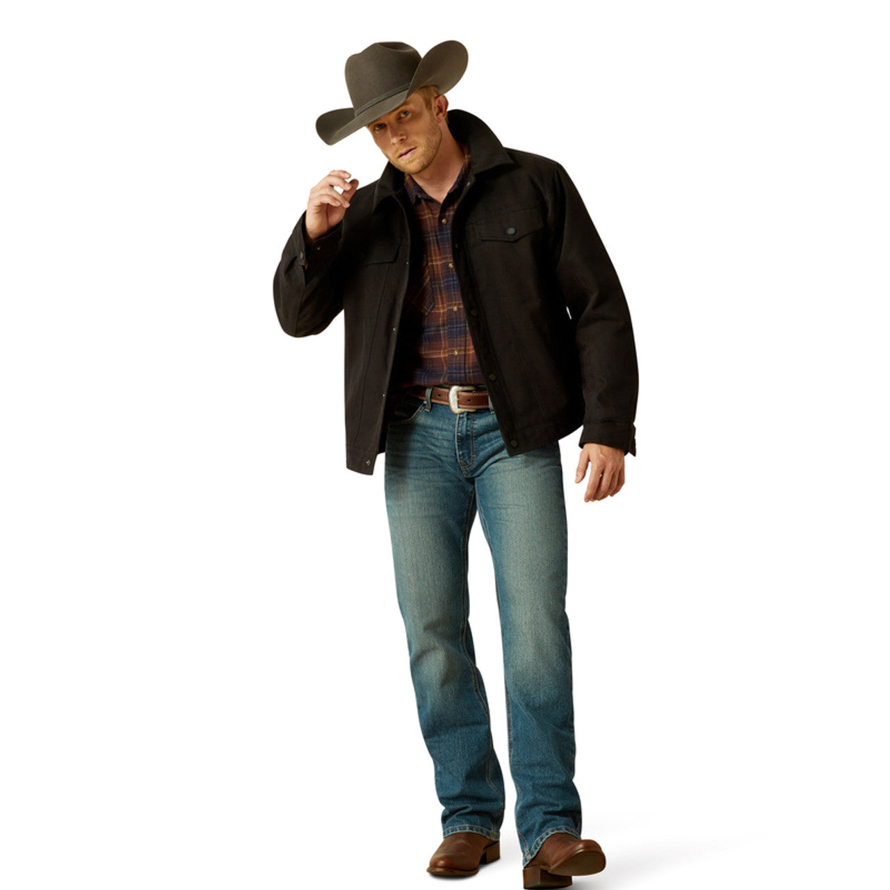 Ariat Men's Canvas Rancher Jacket - Black