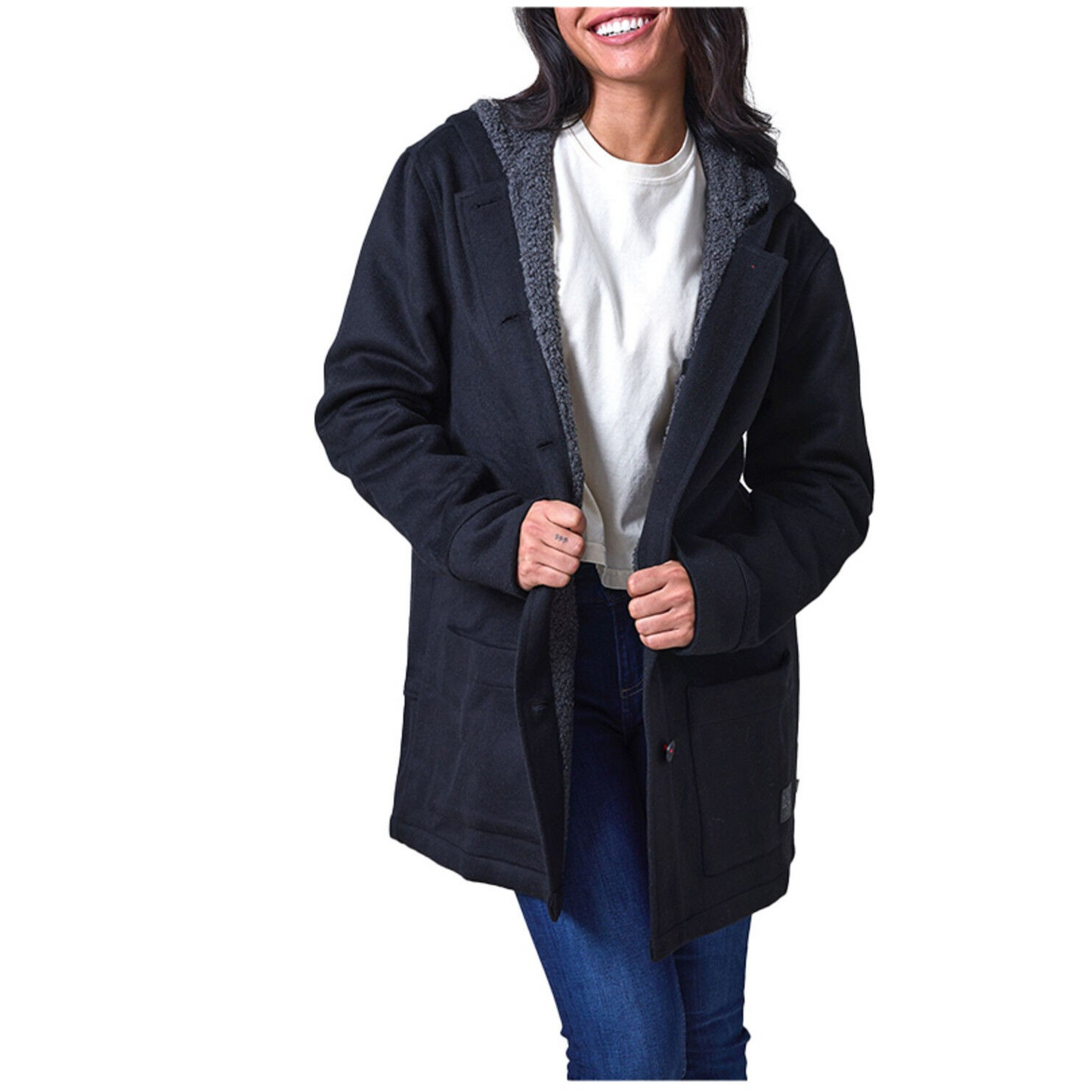 Kimes Women's Tatum Coat Jacket - Black
