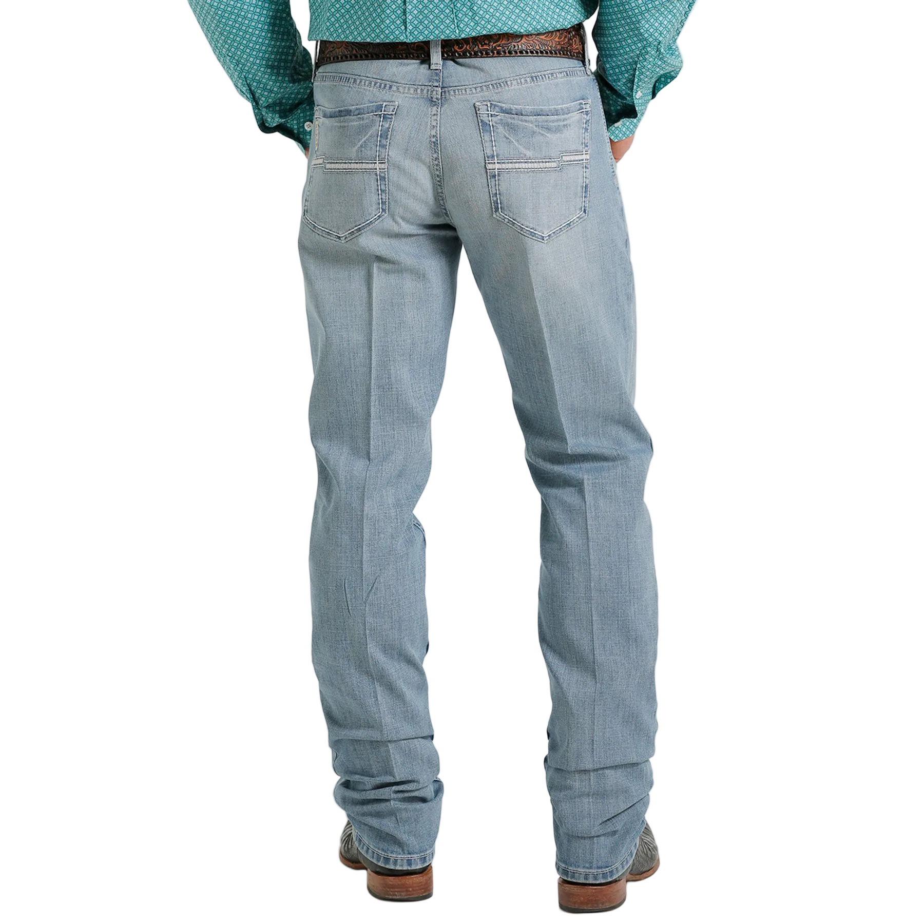 Cinch Men's Slim Fit Jesse Jeans - Light Stonewash