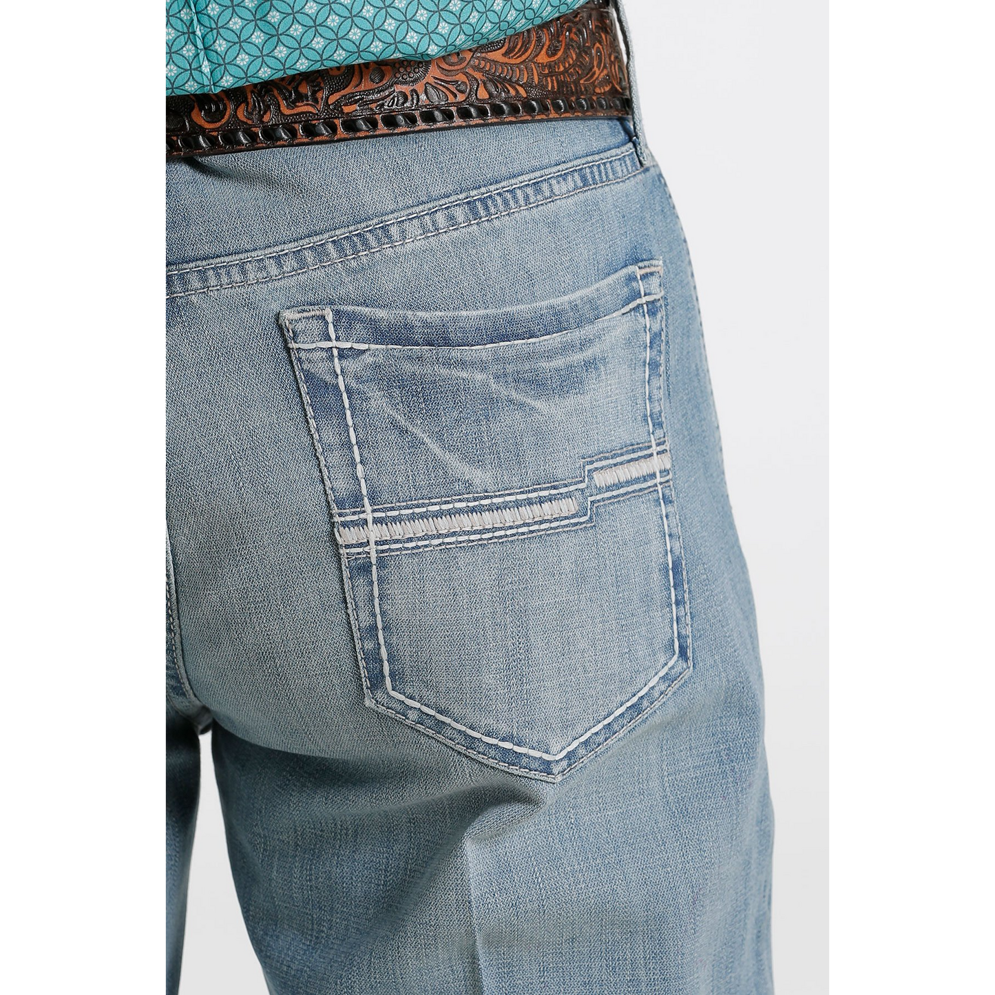 Cinch Men's Slim Fit Jesse Jeans - Light Stonewash