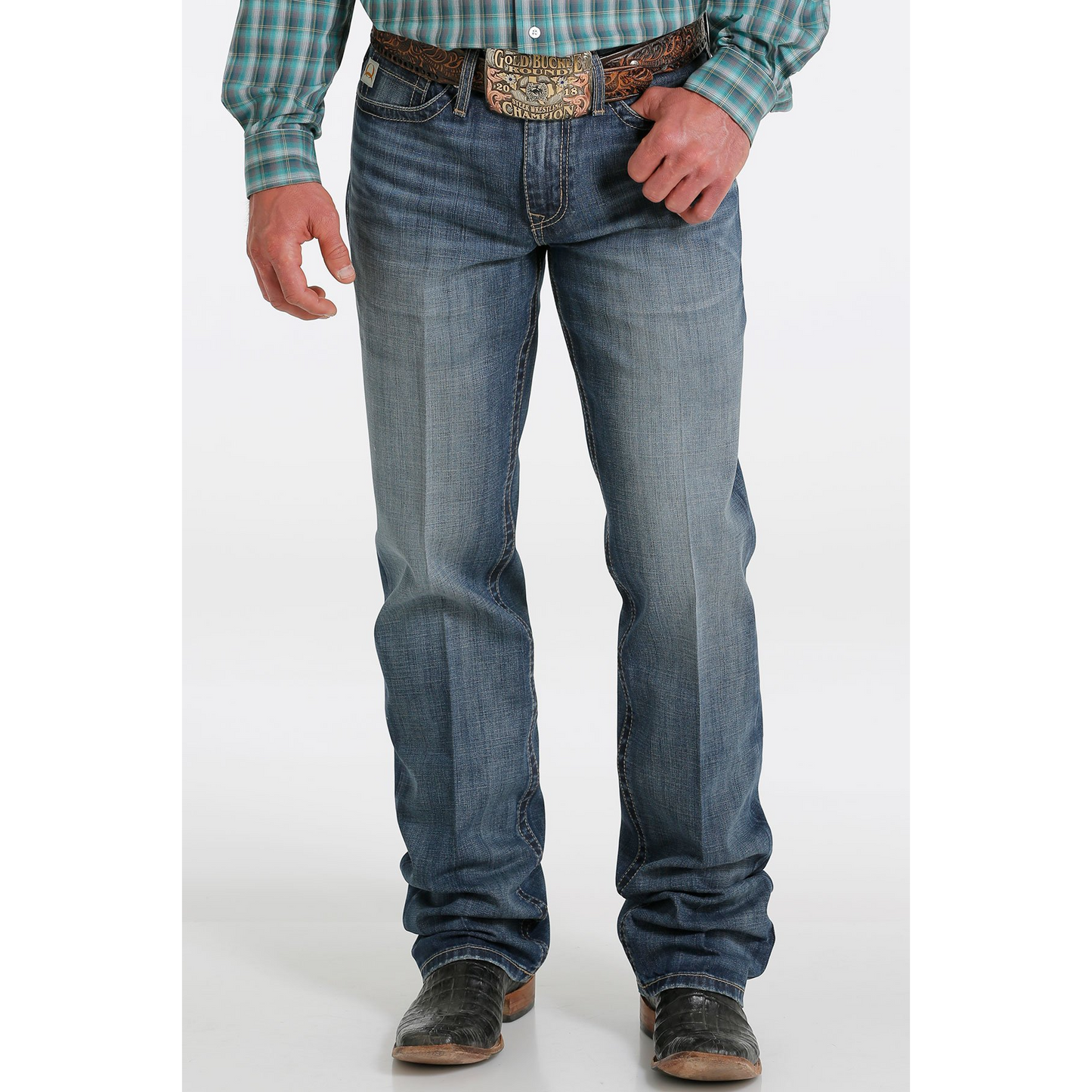 Cinch Men's Relaxed Fit Grant Jeans - Dark Stonewash