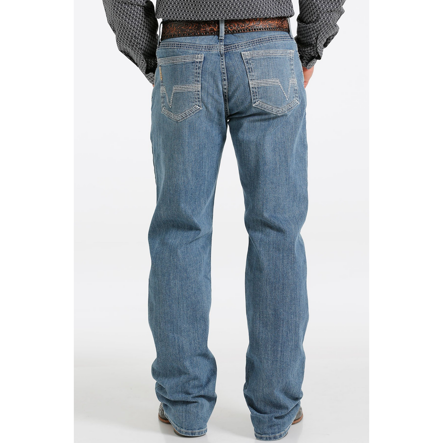 Cinch Men's Relaxed Fit Grant Jeans - Medium Stonewash