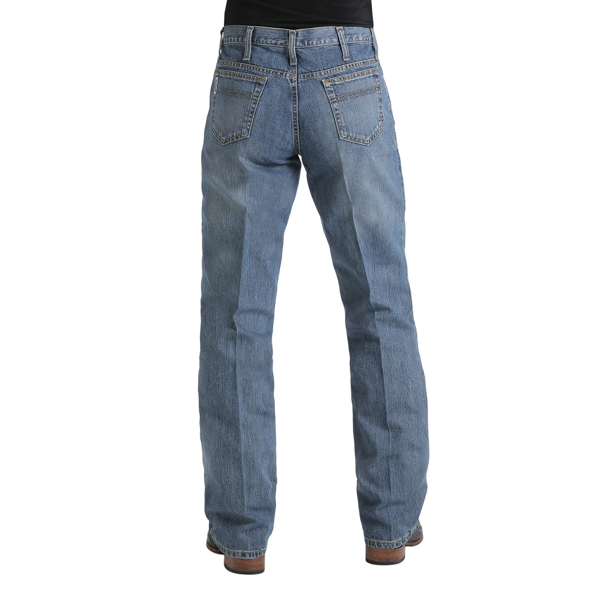 Cinch Men's Relaxed Fit White Label Jeans - Medium Stonewash - Irvine Tack & Western Wear