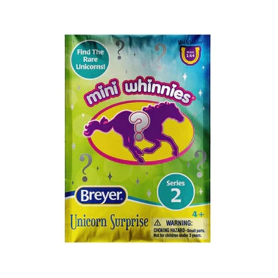 Breyer Kid's Mini Whinnies Unicorn Barn Surprise