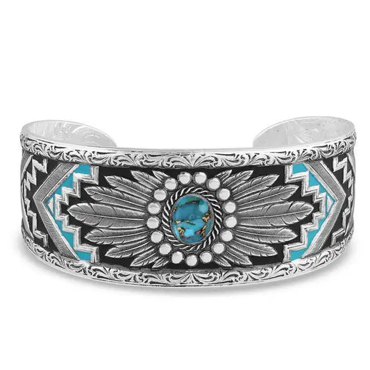 Montana Silversmith Blue Spring Turquoise Bracelet