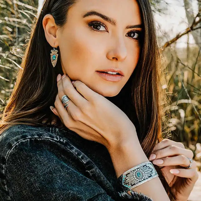Montana Silversmith Blue Spring Turquoise Bracelet