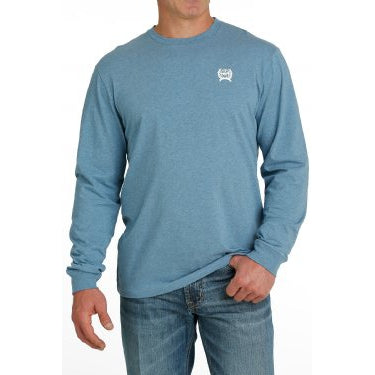 Cinch Men's Long Sleeve Gun Club Tee - Blue