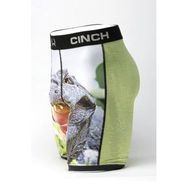 Cinch 9" Croc Boxer Brief