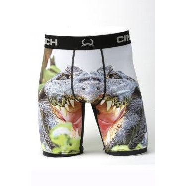 Cinch 9" Croc Boxer Brief